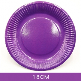 紙盤7寸18cm（紫色10個）
